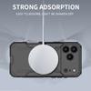 KEYSION Hollow Heat Dissipation Case for MagSafe for iPhone 17 Pro Max Soft Silicone+PC Magnetic Cooling Shockproof Phone Cover