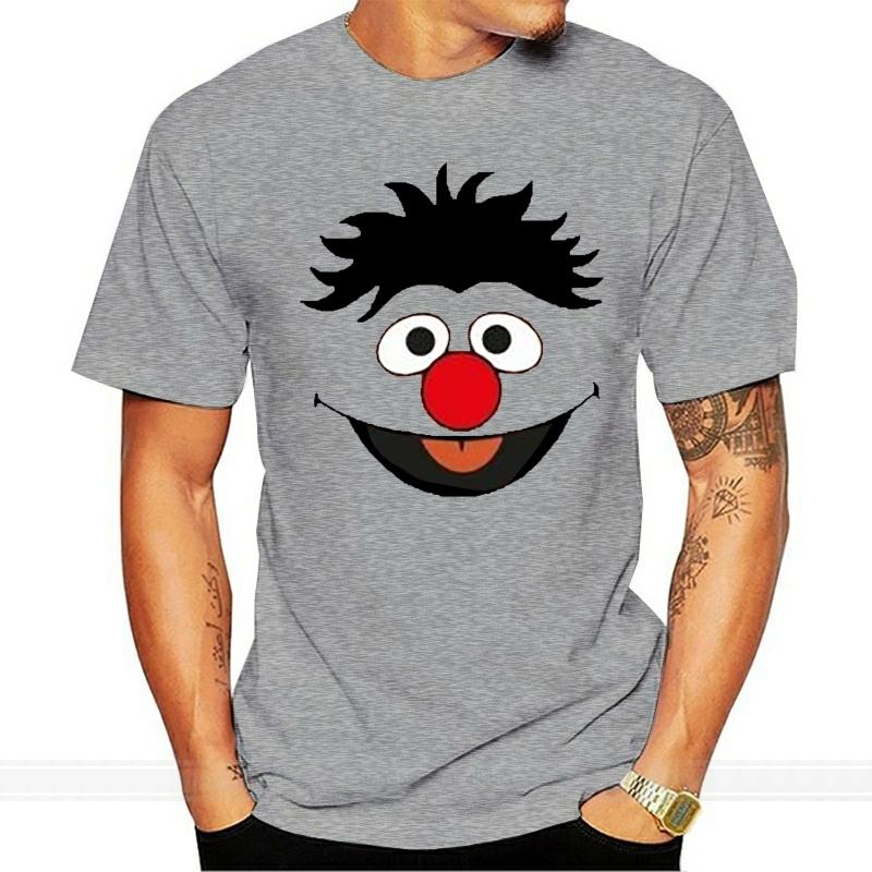 

Футболка Эрни Пощекочи меня Эрни и Берт футболка Эрни и Берт в Стране Снов модная футболка мужская хлопковая брендовая футболка 4XL