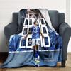 Football Player Action Blankets Flannel Printed Breathable Warm Throw Blanket for Home Office Bedspreads 0708a56