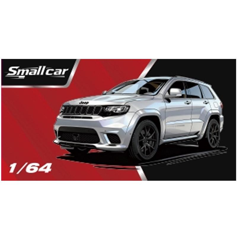Masdi Smallcar 1/64 Jeep Grand Cherokee Trackhawk SUV Simulation Alloy Miniature Die-Cast Car Model Collection Ornament Toy Gift