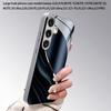 Morden Blue Streamline Pattern 2D Phone Case for Samsung S26 S25 S24 S23 S22 S21 S20 A56 A36 A16 - Glass Protective Cover