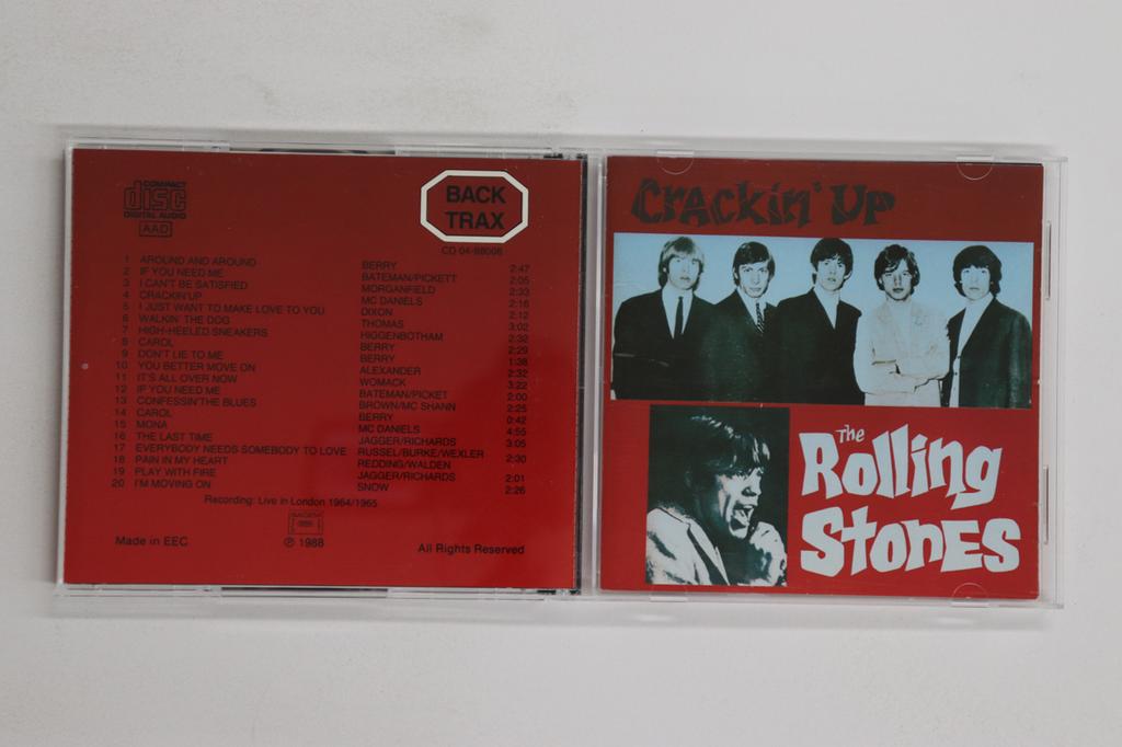 CD ROLLING STONES - Crackin' Up CD0488006 BACK TRAX 1988 Europe Rock Used