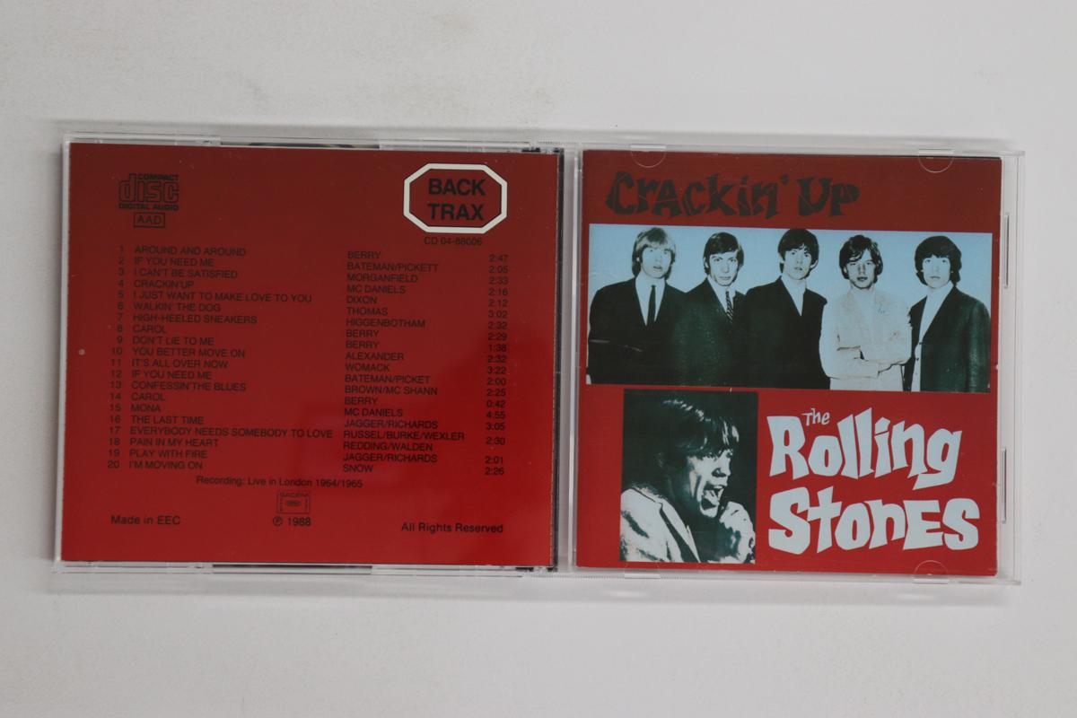 

CD ROLLING STONES - Crackin Up CD0488006 BACK TRAX 1988 Europe Rock Used
