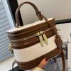 Fashion texture small bag women's 2025 new niche ins portable box bag versatile foreign style shoulder messenger bag