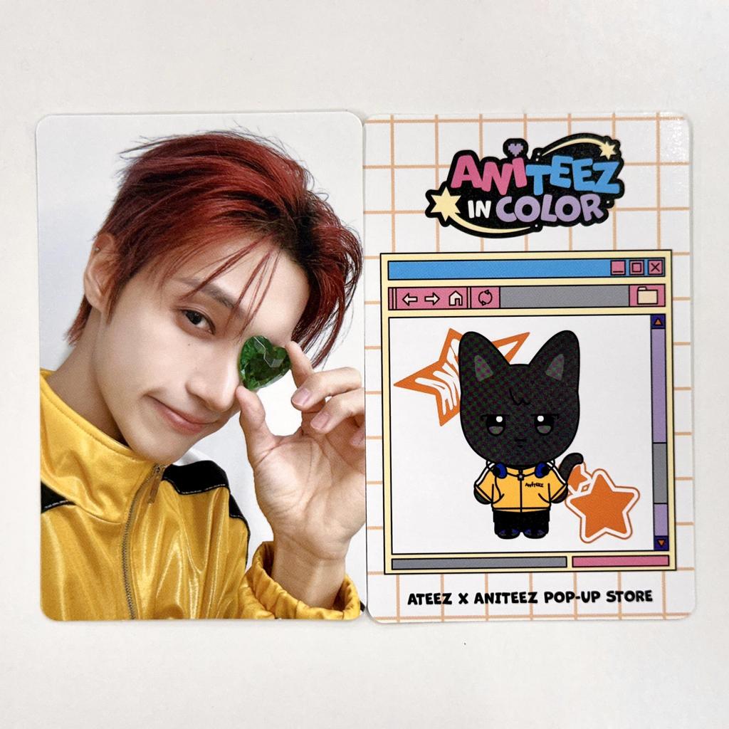ATEEZ X ANITEEZ in COLOR POP-UP Store FANS SHOP Special Photo Card ver.2