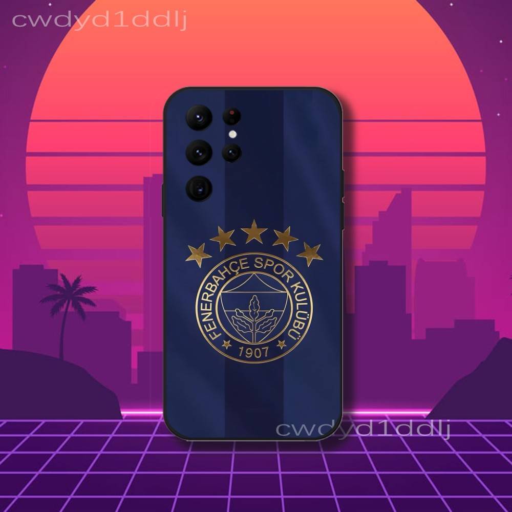 Turkey F-Fenerbahce-s FC Phone Case For Samsung S10,S21,FE,S21 ,S26,S25,S24,S23,Ultra,S9,S22,Plus Black Shockproof TPU