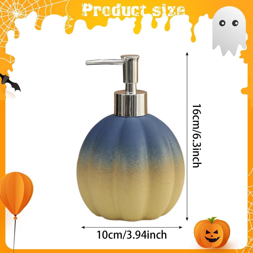 Dozownik do mydła w kształcie dyni na Halloween Jesień Płyn do rąk Moda Dekor Lekki