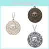 Stunning Pirates Of The Caribbean Aztec Coin Medallion Necklace For That Special Occasion