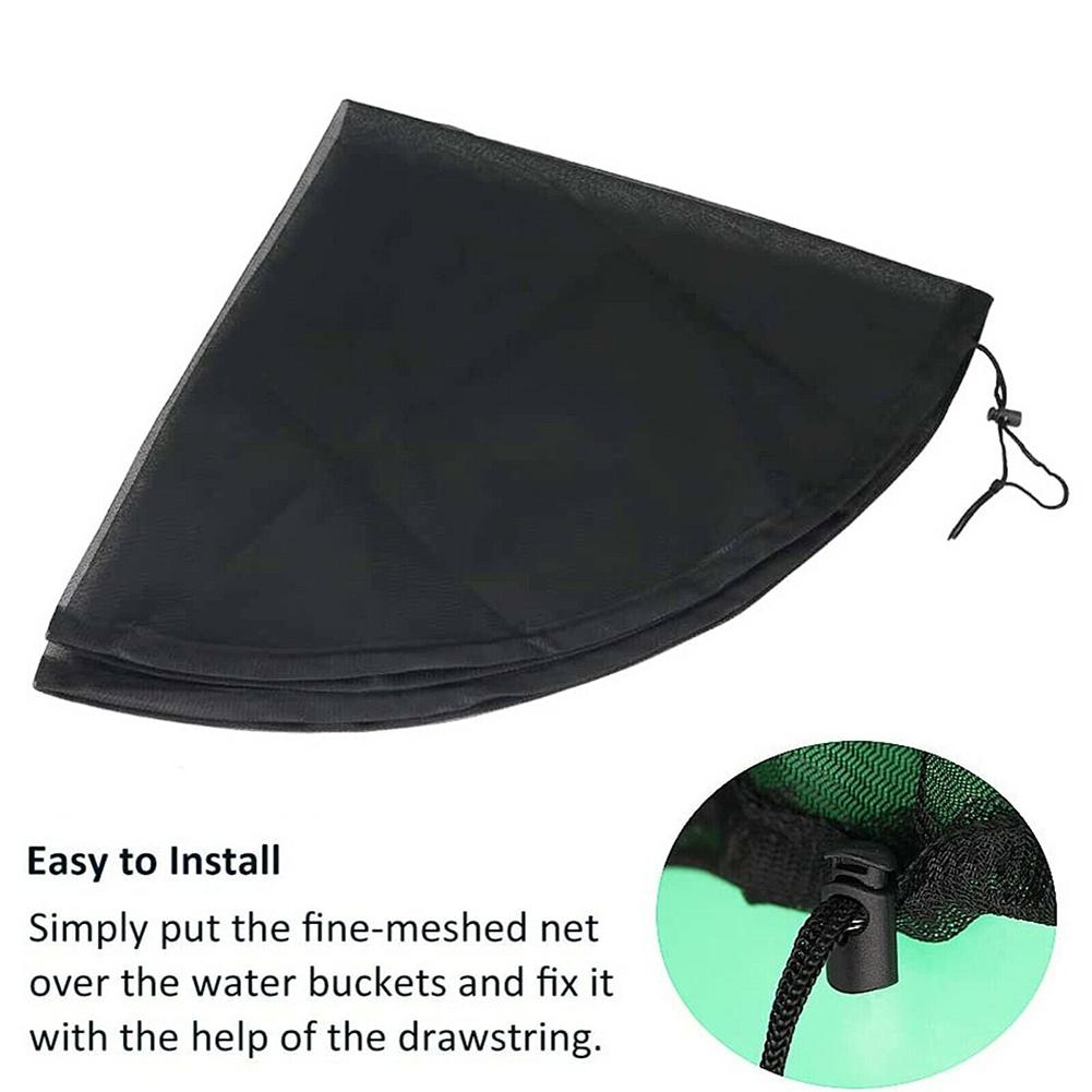Mesh Cover Rain Bucket Bucket Cover Protector Polyester Filter