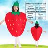 Christmas Kids Costume Fruit Vegetable Outfit Carrot Corn Chili Parent-Child Dance Performance Costume
