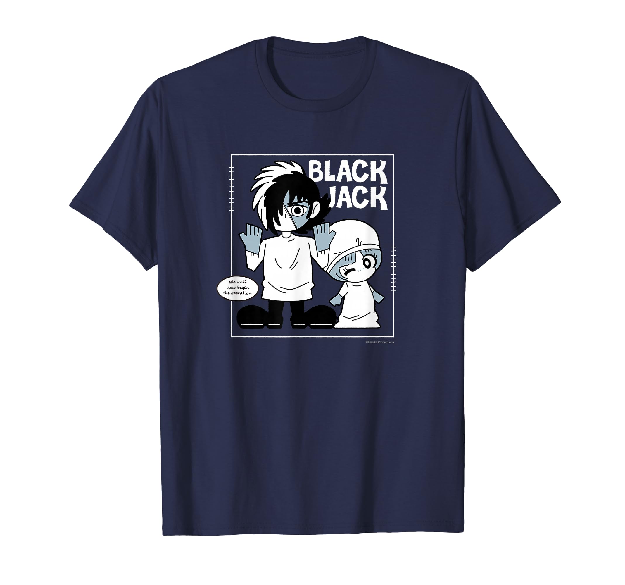 

Black Jack Black Jack & Pinoko (Surgical Uniform) (C) Tezuka Productions T-shirt