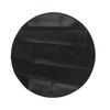 Under Grill Mat Fireproof Waterproof Double Sided Portable Round Barbecue Floor Pad for Fire Pit Smoker 36 Inch Black