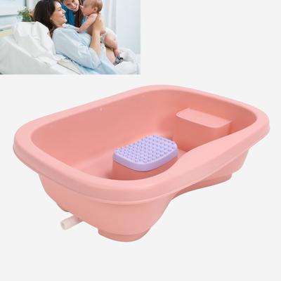 Bedside Shampoo Basins Sink Shampoo Bowl Hair Washing Basin with Hose Brush for Pregenant Women Elder People