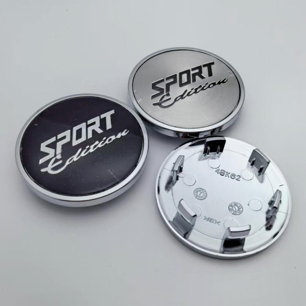4pcs 62mm Sport Edition Logo Emblem Car Wheel Center Caps Auto Rim Centre Cover Wheel HubCaps Car Accessories for Land Rover