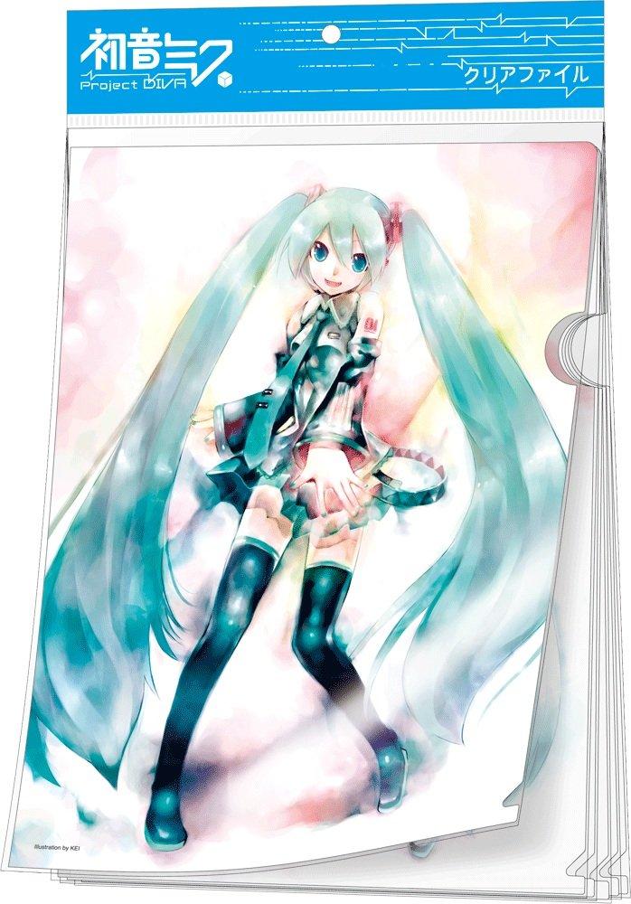 Hatsune Miku Project DIVA KEI Clear File Set of 6