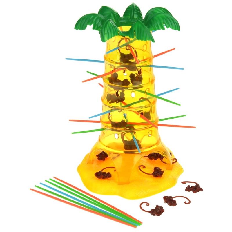 Family Arcade Game Falling Jumping Monkeys Pickaxes