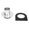 Goulotte de remplissage de carburant Gaz 17-2530 Alliage d'aluminium Remplissage de carburant et Support pour Sand Rails Hot Rods