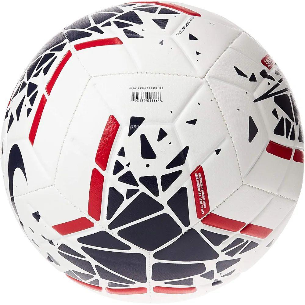 Nike Size 5 Soccer Ball Pu Machine Stitched Soccer Ball Unisex Black White Red SC3994-100