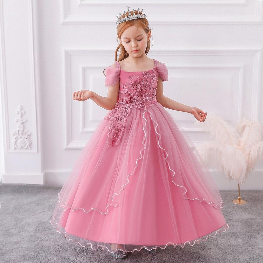 Girls Princess Gown Performance