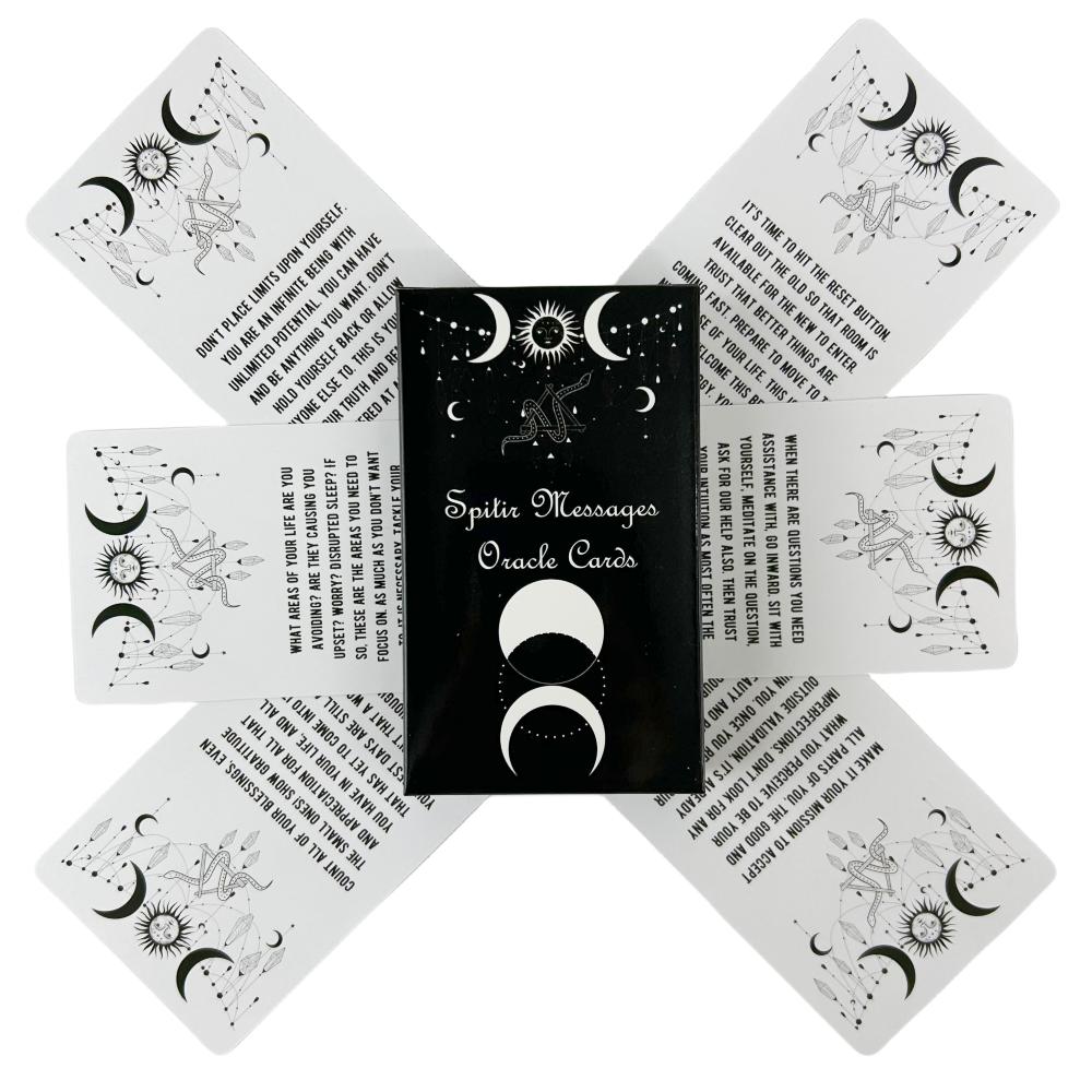 Spirit Messages Oracle Cards Divination Deck English Vision Edition Tarot Board Playing Game For Party
