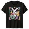 Cute Bunny Chick Donut 67 TShirt 67th Birthday Milestone Age
