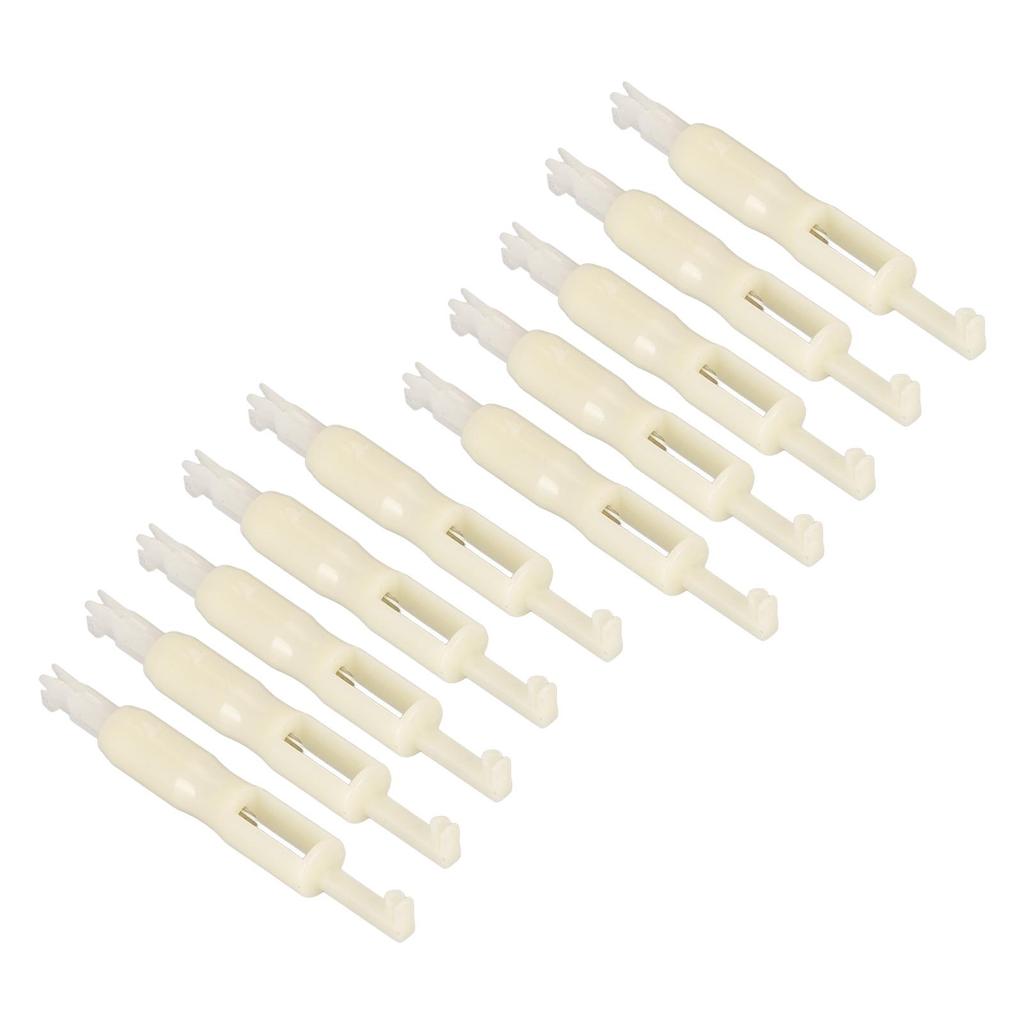 10pcs Sewing Machine Needle Inserter Threader Automatic Sewing Needle Threading Tool for Household
