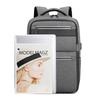 Business computer bag backpack, multi-function USB interface schoolbag, men's large-capacity multi-layer backpack