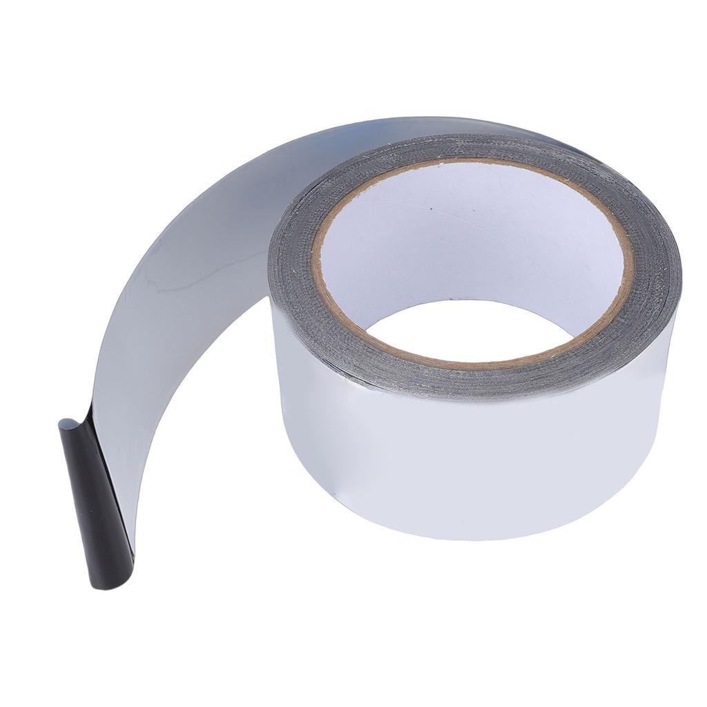 Cinta Antisalpicaduras para Barcos Marinos 2 pulg X 32.8 pies Cinta Adhesiva de Papel de Aluminio Ignífuga para Sala de Máquinas, Tuberías de Aceite y Válvulas