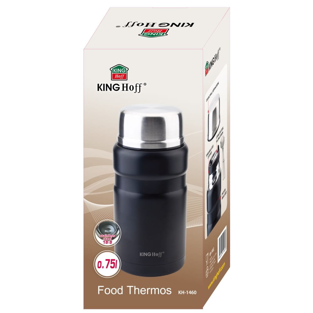 Termos obiadowy stalowy 0,75L KINGHOFF KH-1460