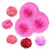 3D Flower Cake Mold Peony Flower Silicone Mold Cake Candy Baking Mold Chocolate Ice Cube Mold Kitchen Dessert Baking Tool