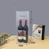 Friendly Transparent Plastic Bags Champagne Carbonated Beverage Packaging Sack Single Double Red Wine Gift Pouch Picnic Camping Barbecue Wine Bag