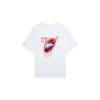 Wade Series Letter Pattern Print Sports T-Shirt Men Tops White AHSS675-2