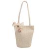 Summer Beach Tote Bag With Flower Print Water Bucket Style For Casual Daily Use