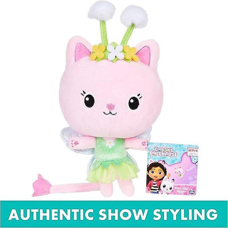 Playhouse, 7 Inch (about 17.8 Cm) Kitten Fairy Purr-ific Plush Toy, for Ages 3 and Up
