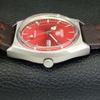 Seiko 5 AUTOMATIC JAPAN MENS 6309A VINTAGE RED COLOR DIAL WATCH A701246-5 R206a-a701246