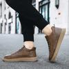 Herren Freizeitschuhe PU Leder Bequeme Sneakers Rutschfeste Flats Schuhe Modische Herbst Autofahrerschuhe Elegante Halbschuhe Mokassins