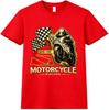 Motorcycle T Shirt Sport Bike Racing Biker Graphic Rider Tee