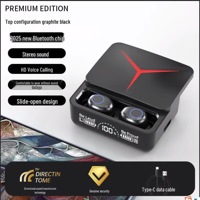 2026 Wireless Noise-Cancelling Bluetooth Earbuds: Premium Sound, Long Battery Life, Unisex In-Ear Design