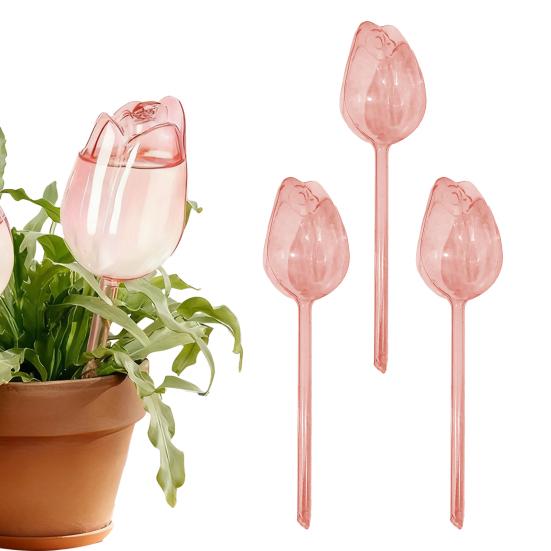 Selbstbewässerungskugeln Tulpenförmige Pflanzenbewässerungskugeln Automatische Pflanzenbewässerungsgeräte für Zimmer- und Außenpflanzen Zuhause