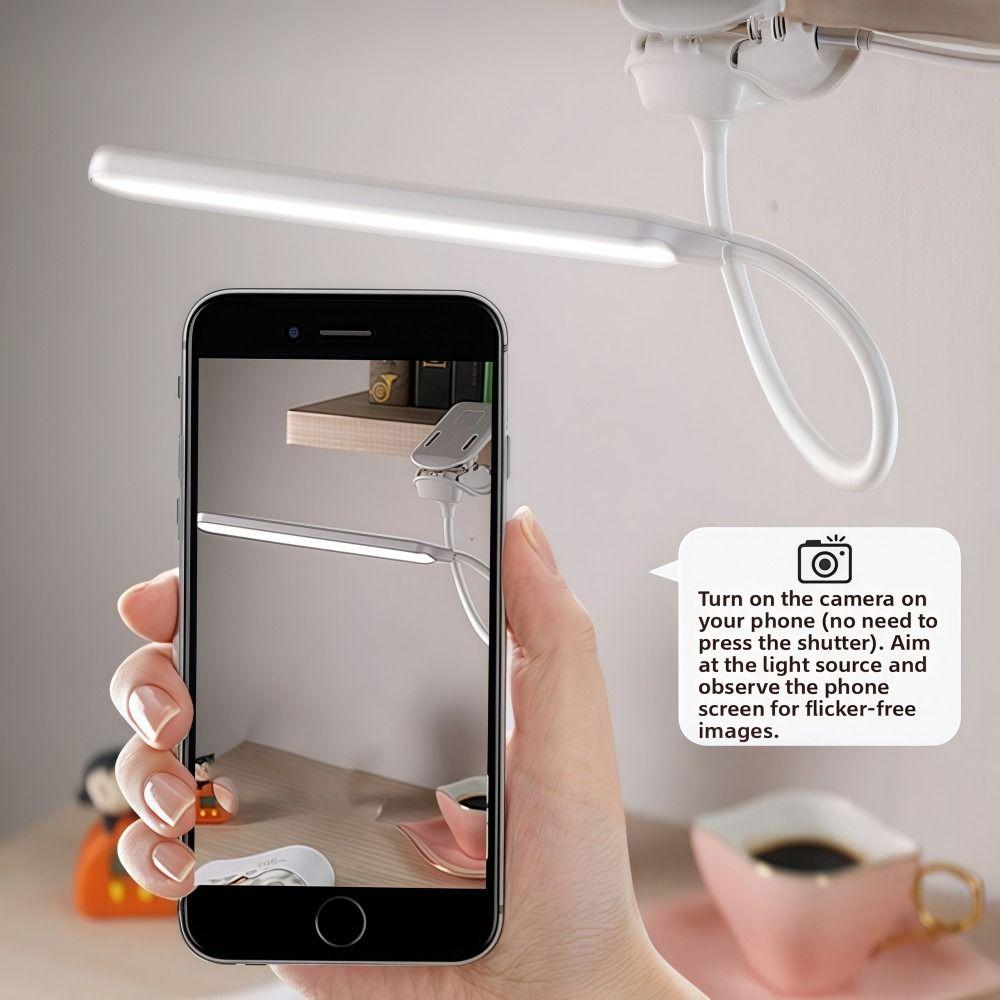 with Clip LED Reading Light USB Rechargeable Book Lights Night Bed Lamp  For Night Lighting
