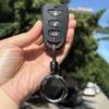 Keychain Protection For Hyundai Tucson Ioniq Creta Kona Solaris Elantra I10 I20 Santa Fe Silicone Car Remote Fold Key Cover Fob