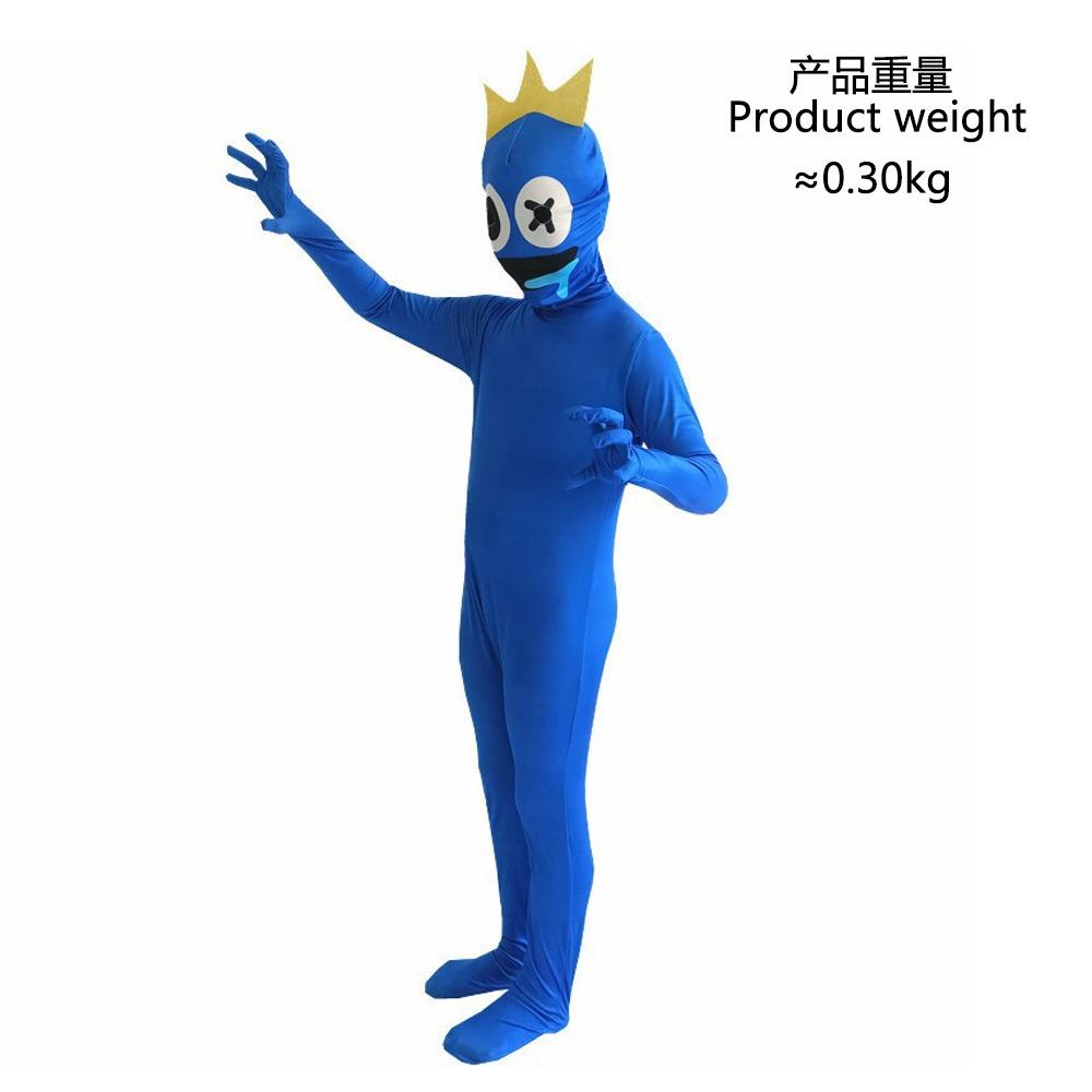 Rainbow Friends Cosplay Bodijs Jumpsuits Hallowēna