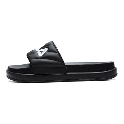 Sandales Slides Décontractées Sportives à Semelle Épaisse Antidérapantes Chaussures pour Femmes Noir F12W226504FBK