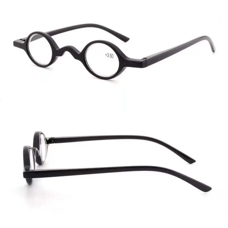 Retro Smart Blue Light Blocking Reading Glasses Ultra Light Presbyopia Glasses Vintage Round Eyewear Women High End Eyeglasses