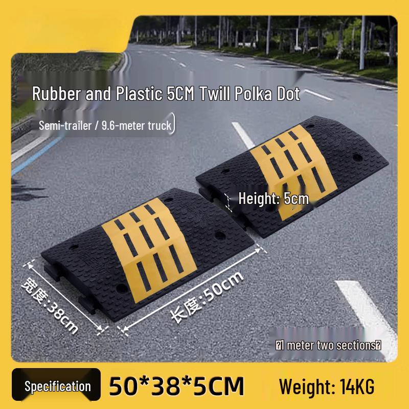 Modular Rubber Speed Bump