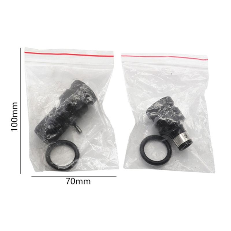 1/2 Inch Square Drives To 1/4 Inch Hex Female Socket Adapter Converters Chuck Adapter for Impact Air Electric Wrench