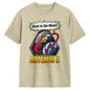 Artemis Ii Back To The Moon Retro Space Art Tshirts Unisex Vintage Cotton Tee Shirt Crew Neck Short Sleeve T Shirt Present Tops