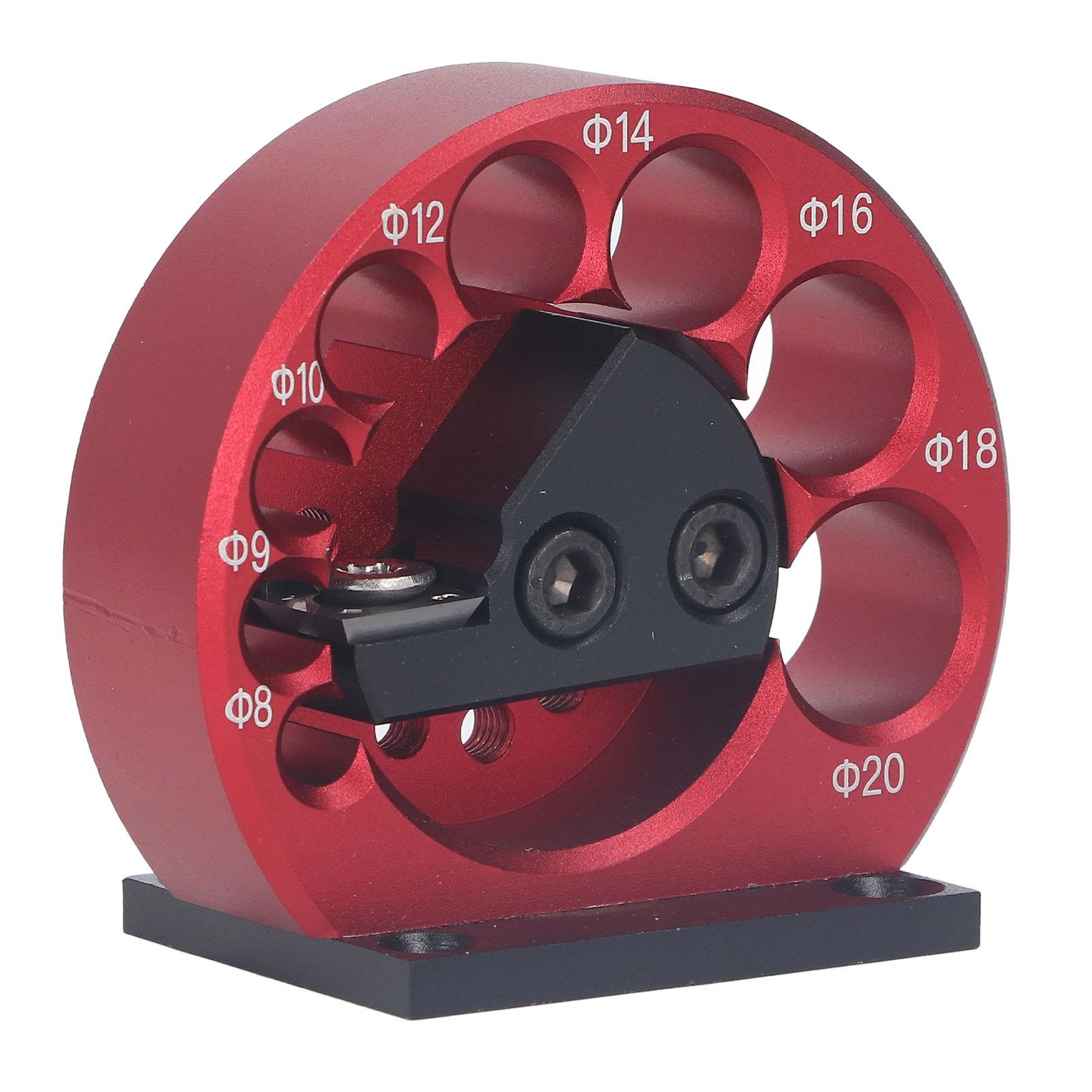 

8 to 20mm Dowel Maker Round High Accuracy Aluminum Alloy Body Cemented Carbide Blade Dowel Cutter Plate for Woodworking