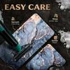 Marble Pattern Toilet Rug Set Anti-slip Toilet Door Mat New Bathroom Carpet Set  Home