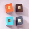 1:12 Scale 4 Piece Miniature Book Set Dollhouse Accessory